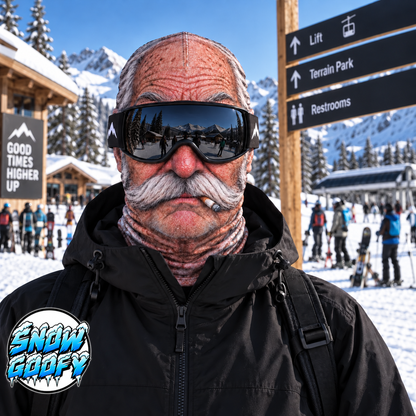 SnowGoofy Crazy Face Ski Mask