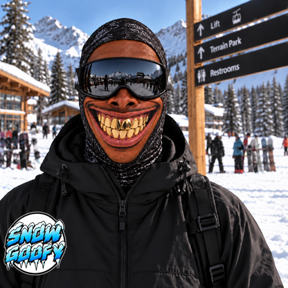 SnowGoofy Crazy Face Ski Mask