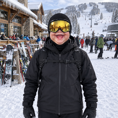 SnowGoofy Baby Face Ski Mask