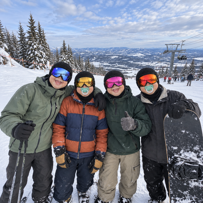 SnowGoofy Baby Face Ski Mask