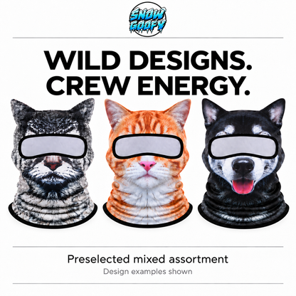 SnowGoofy Alpine Balaclavas ⛷️